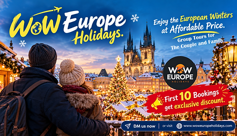 wow europe holidays family + couples