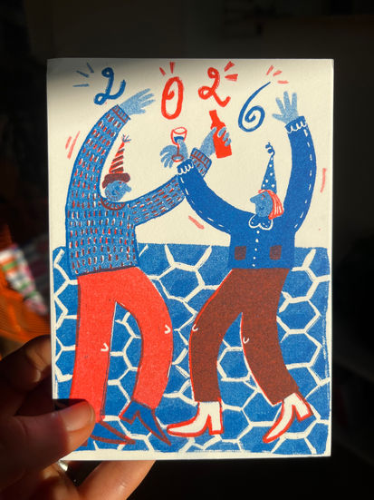 2026 nieuwjaarskaart riso