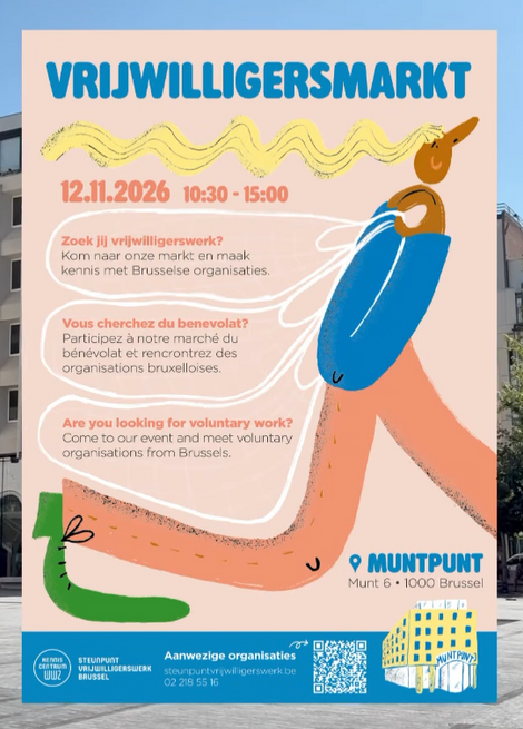 Illustratie Vrijwilligersmarkt 