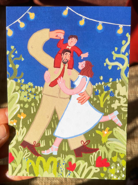 Trouwuitnodiging Feline en Homam