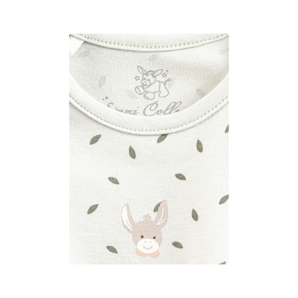 Sterntaler Babybody Blätter Motiv