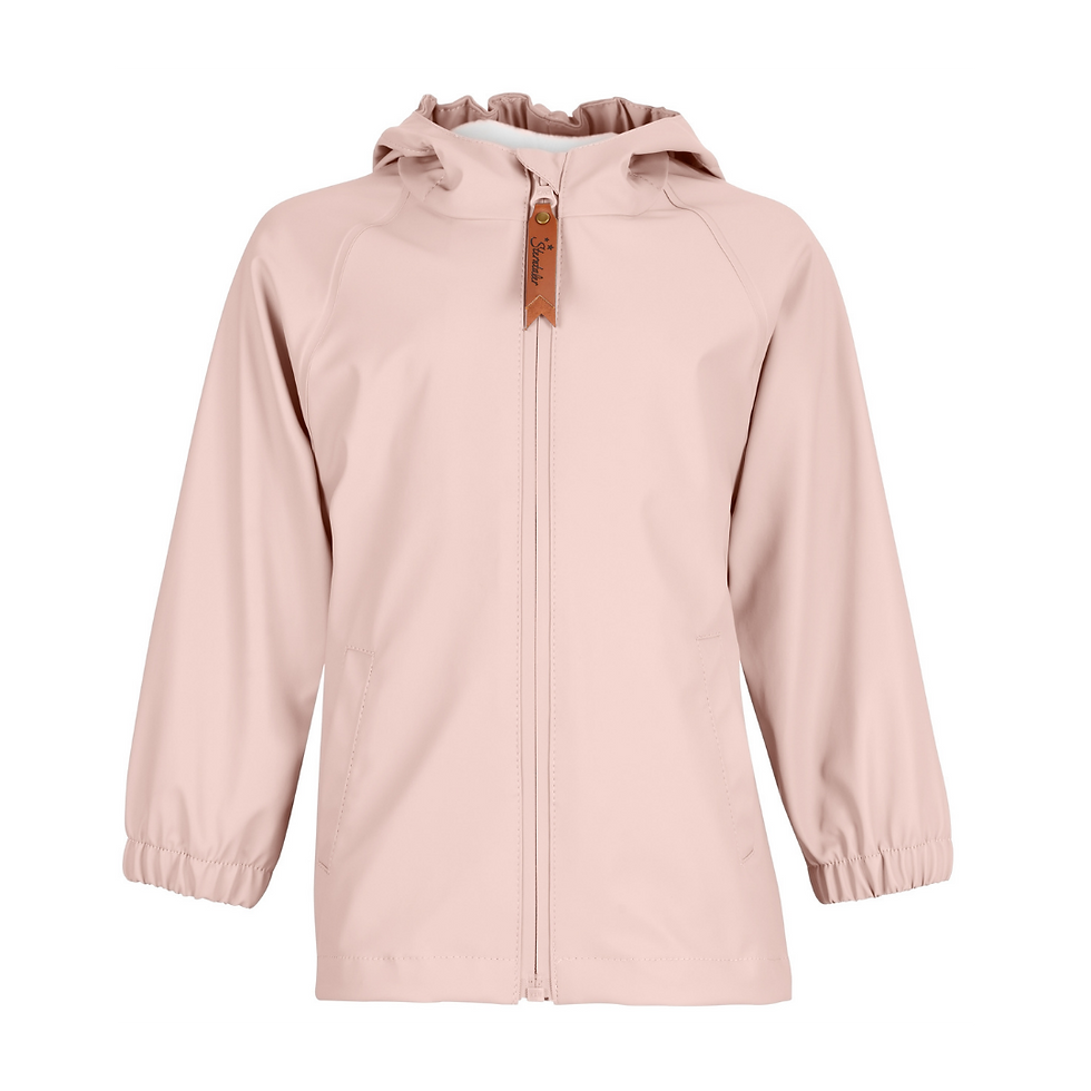 Regenjacke Rosa Vorne