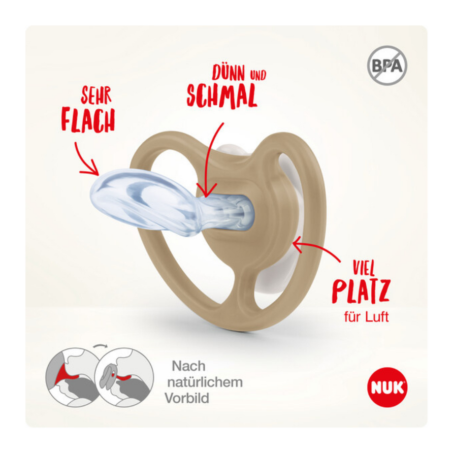 NUK Schnuller Space Erläuterungen
