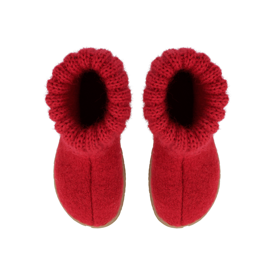 Haflinger Kinderhausschuh Fidelius Toni Rubin Oben