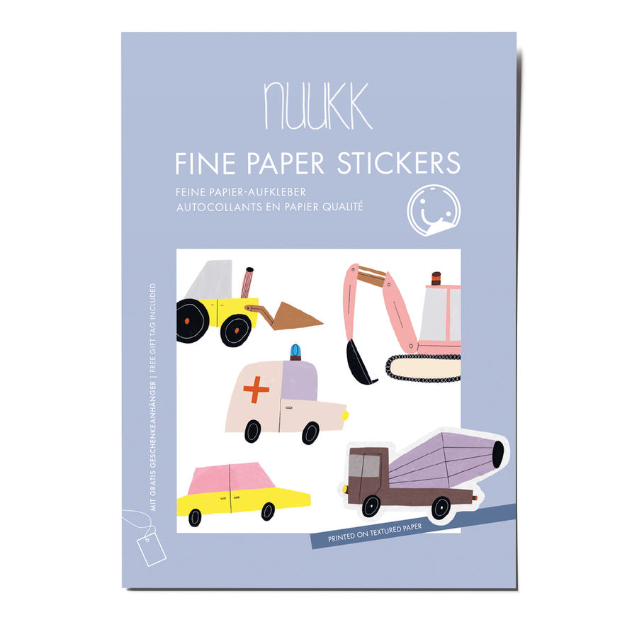 Nuukk Stickerbogen Autos