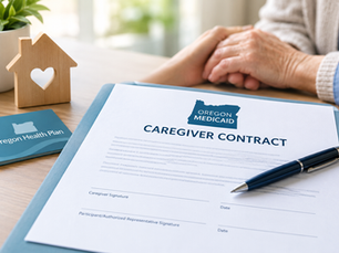 Structuring a Caregiver Contract That Complies With Oregon Medicaid Look-Back Rules