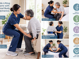 Preventing Caregiver Back Injuries Through Proper Body Mechanics Training