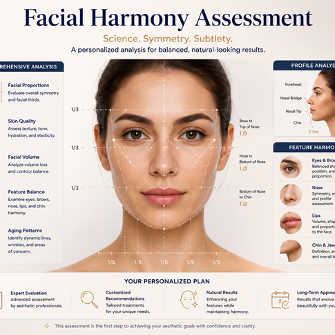Building Facial Harmony Through Proportion Mapping: The Facial Thirds and Fifths Framework for Salem Patients