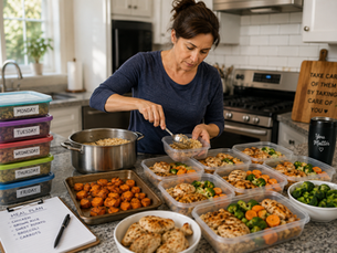 Batch Cooking Strategies for Family Caregivers Managing a Senior's Diet