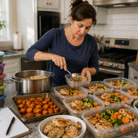 Batch Cooking Strategies for Family Caregivers Managing a Senior's Diet