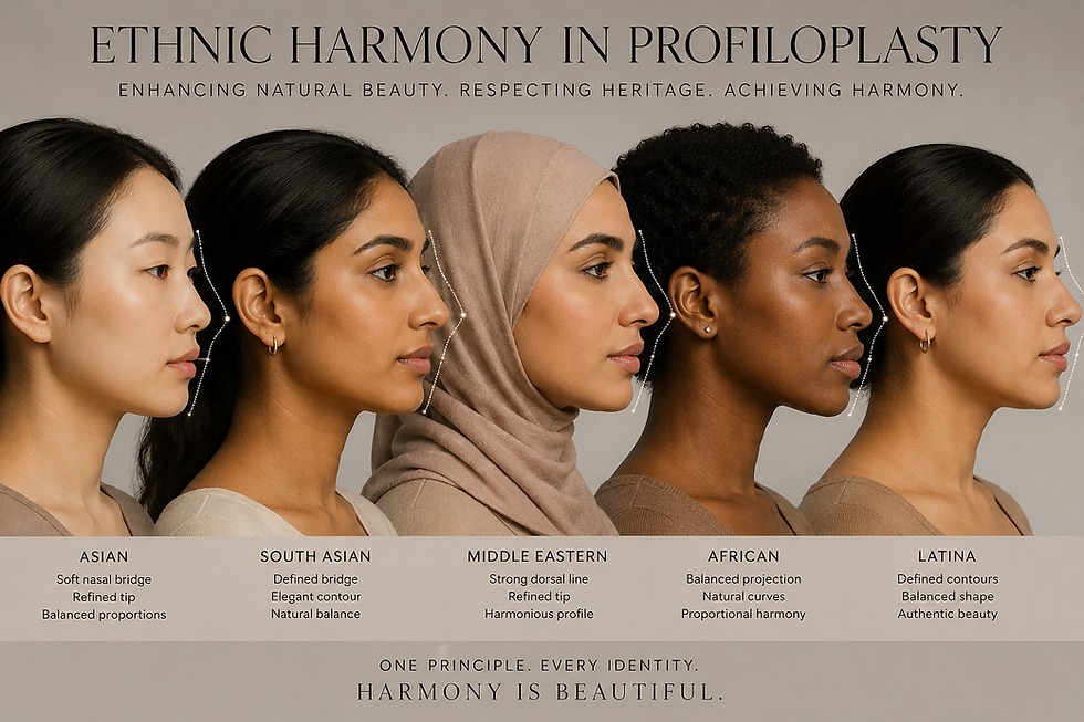 Ethnic Harmony in Profiloplasty: Respecting Ancestral Landmarks While Refining the Lateral Silhouette in Salem