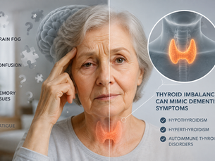 How Thyroid Imbalances Mimic Dementia Symptoms in Older Adults
