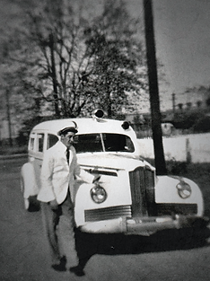 Vintage Photo ambulance