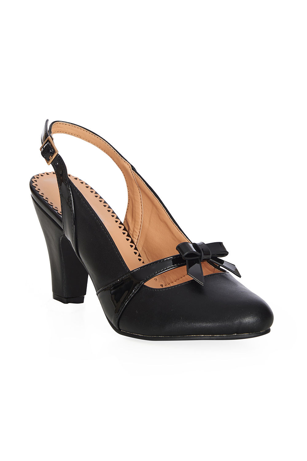 Black Chirsty Slingback