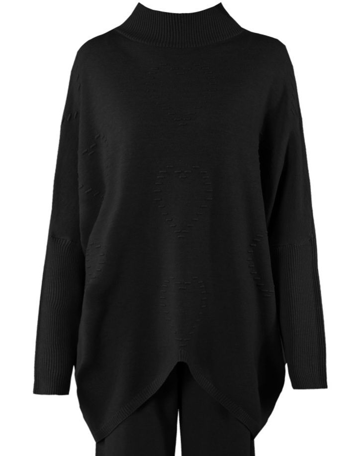 Thumbnail: Knitted Heart Jumper and trouser set