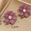 Thumbnail: Lilac Flower Earrings