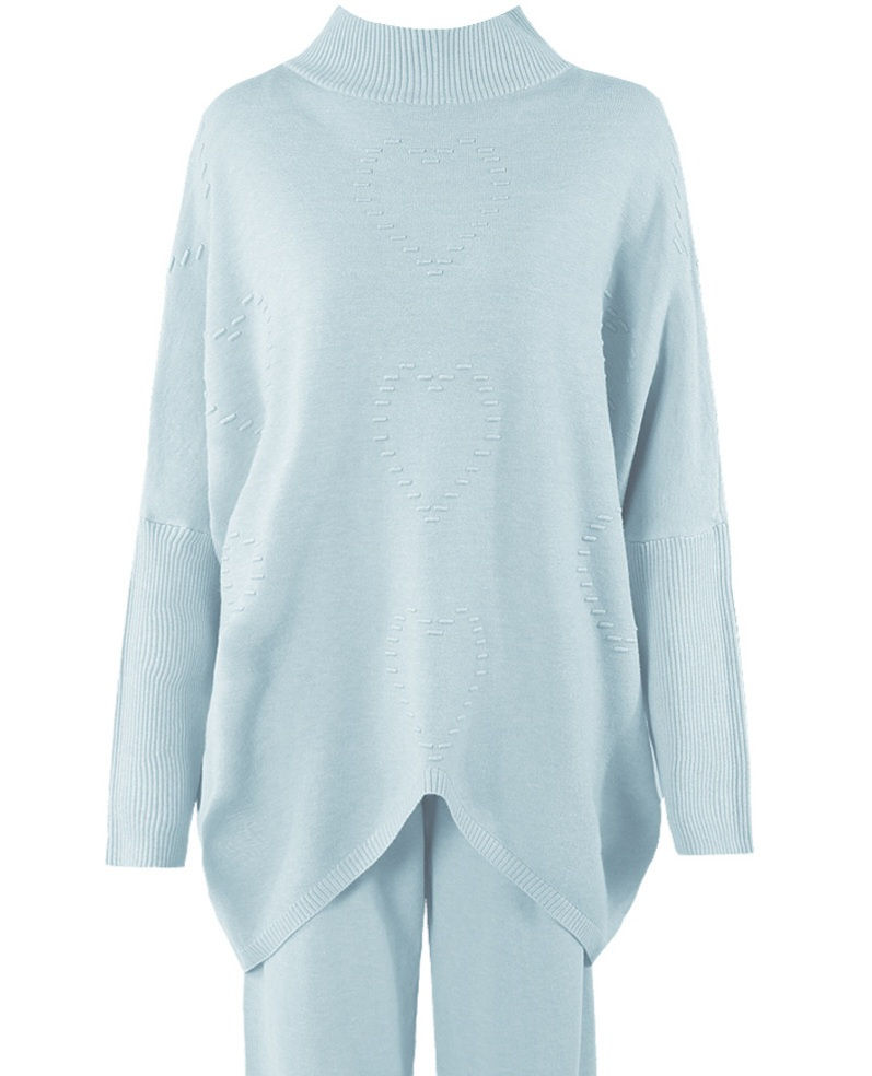 Thumbnail: Knitted Heart Jumper and trouser set