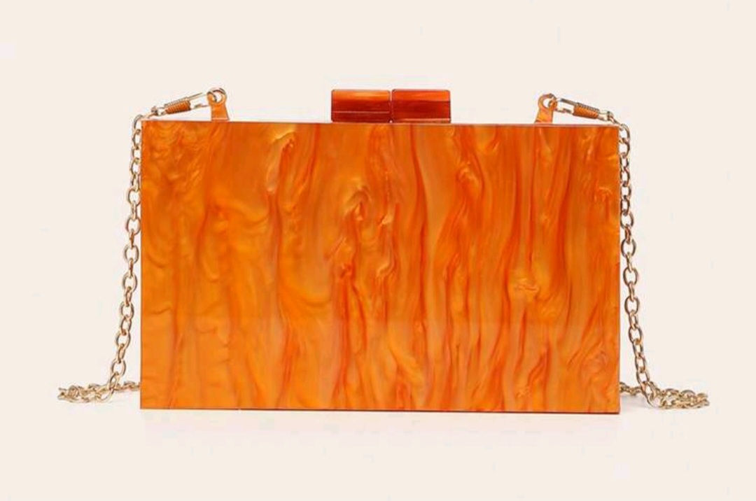 Joan Bag - Orange Swirl