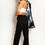Thumbnail: Straight Leg Cargo Trouser Black
