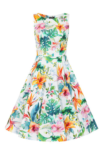 midi dress with zip back Elena Dress Black