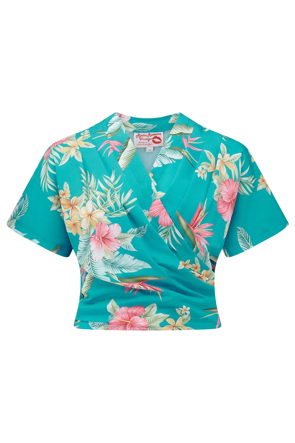 RnR Darla Blouse Teal Honolulu