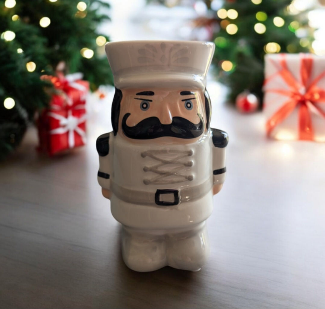 White Outfit Nutcracker Oil burner/ Wax Melter