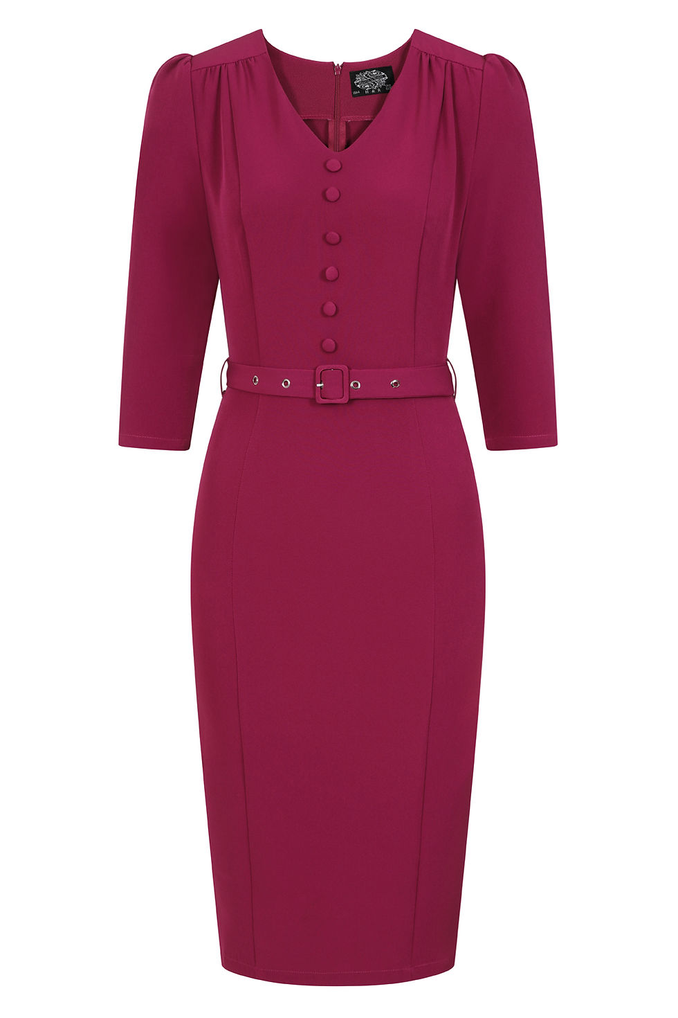 Thumbnail: Pretty Plum 50s Wiggle Dress
