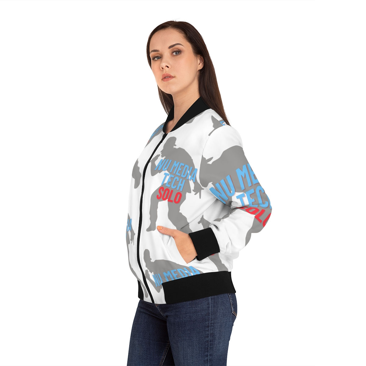 Women's Bomber Jacket (AOP)