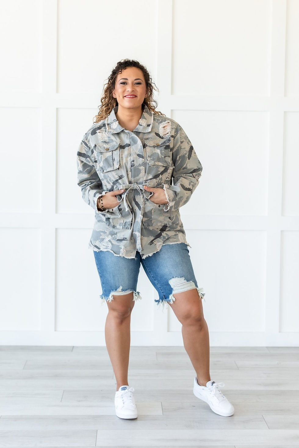 Küçük resim: Sweet Camo Twill Jacket