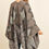 Thumbnail: Chevron Leopard Open Front Kimono