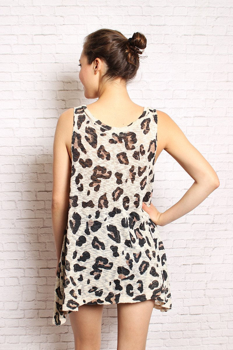 Küçük resim: Leopard Print Top