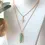 Миниатюра: 18 Karats Double Ended Natural Healing Crystals Hand Wired Necklace