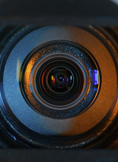 Camera Lens Close-Up