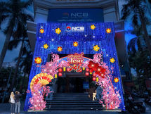 TRANG TRÍ TẾT NGÂN HÀNG NCB – HÀ NỘI & TP.HCM