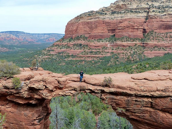 Devils Bridge i Sedona.