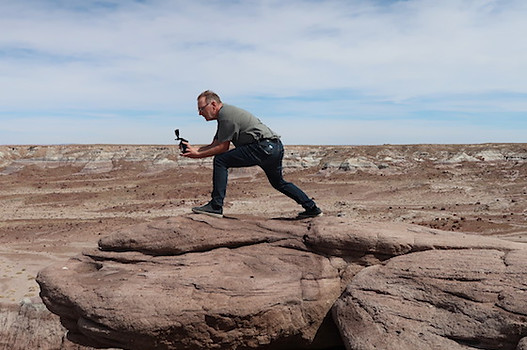 USA Blogger, Michael Bo Christensen, Petrified Forest.