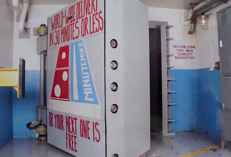The blast door. Minuteman Missile