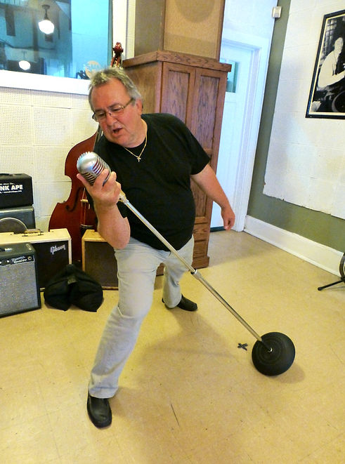 Carsten Kusk i Sun Records, Memphis. Roadtrip ruter og nationalparker i USA