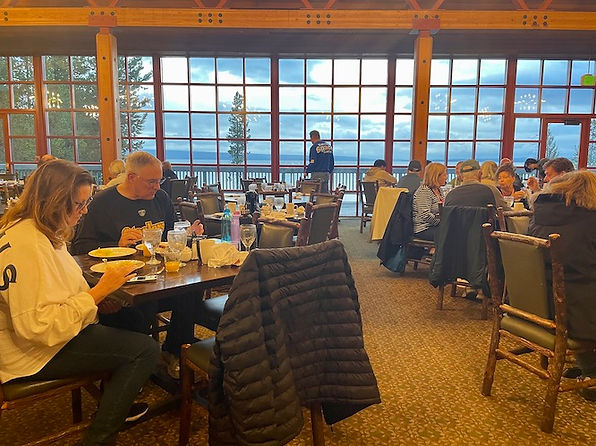 Restaurant i The Village i Yellowstone.