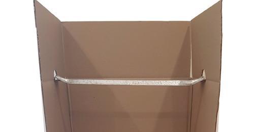 Porta Robe metal rail only 600mm wide | movingboxesrelocateu