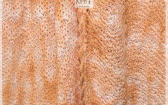 kait handmade muffler ikat warna alam kesumba