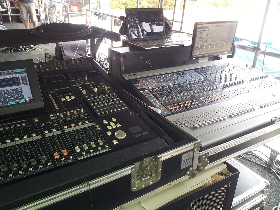 Setup de consoles do Trio Absoluto