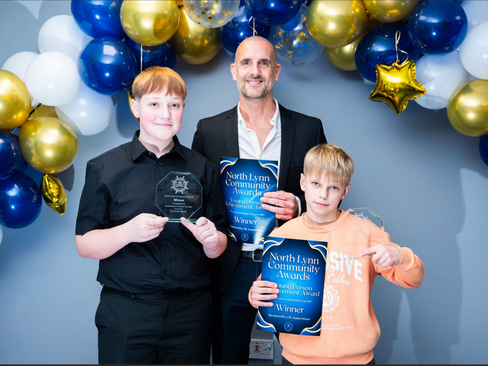 Councillor Austen Moore Rise Awards North Lynn