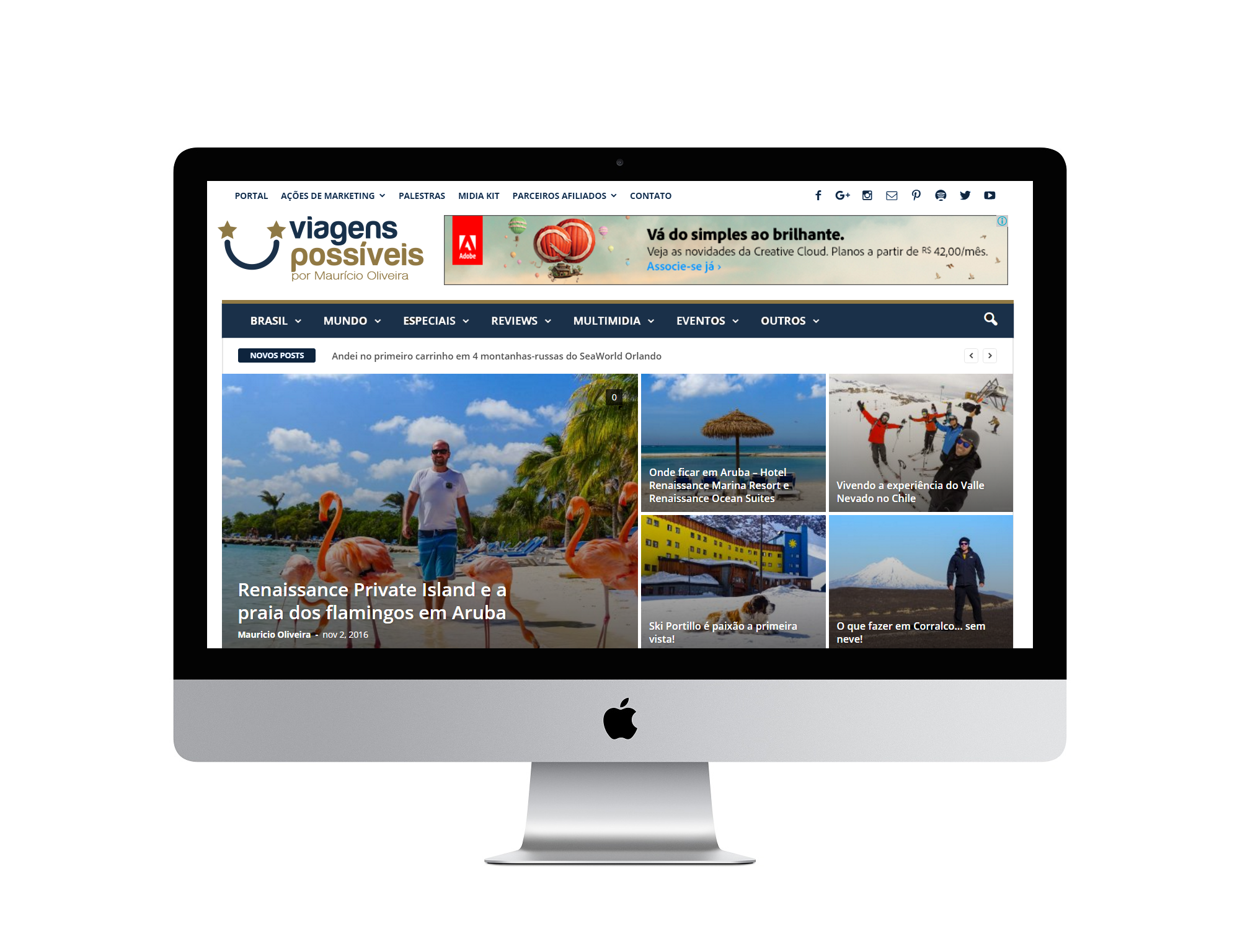 Aplic logo blog Viagens Possíveis