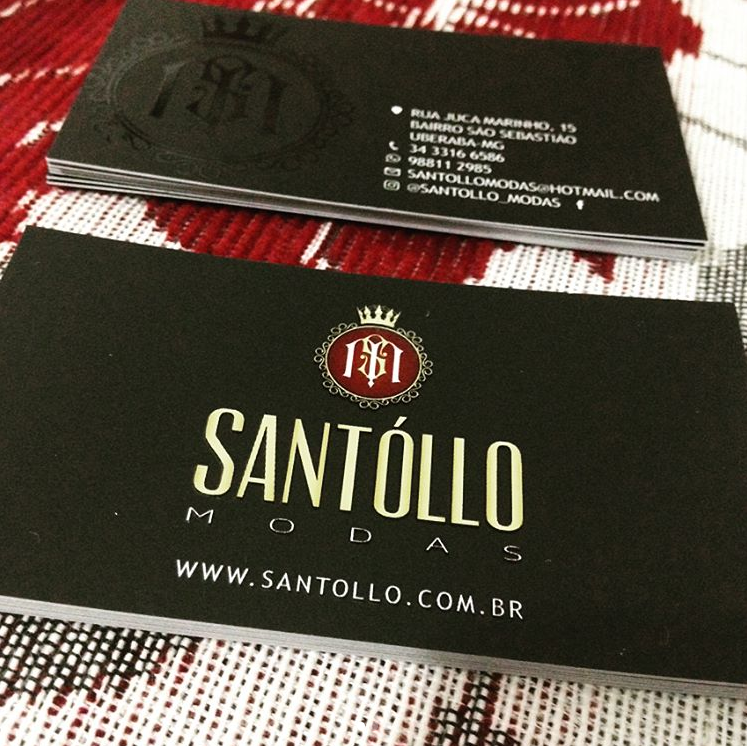 Identidade visual Santóllo Modas