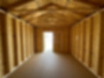Hoosier Sheds Winamac - shed interior