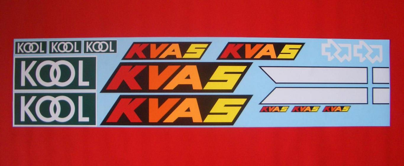 Performance Kawasaki KR 1000 Aufkleber Set / Decal Set