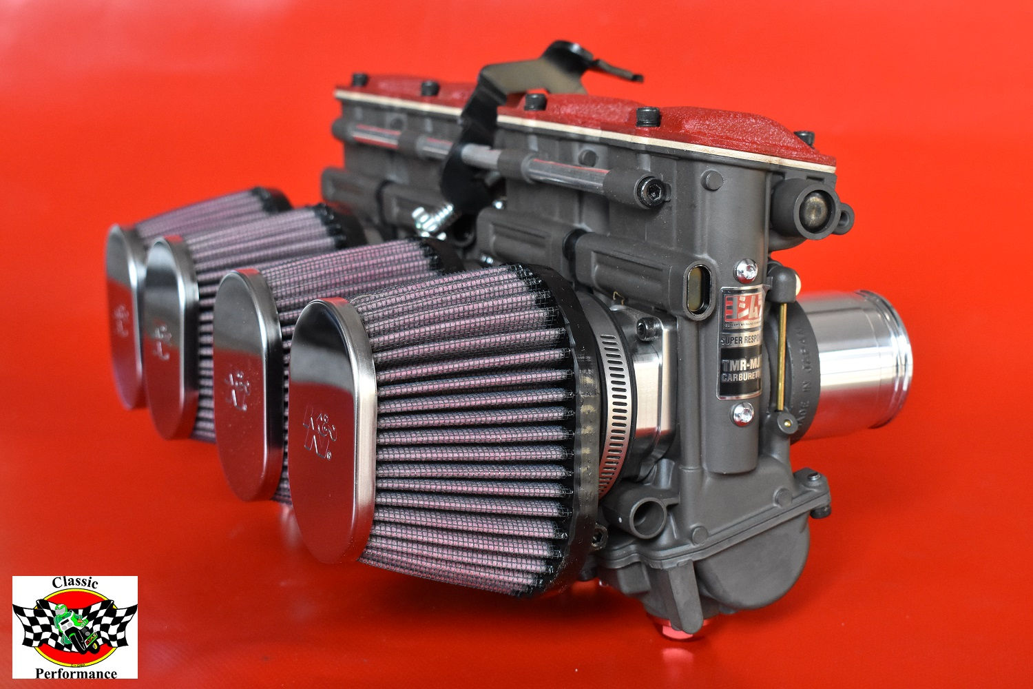 Yoshimura TMR-MJN Vergaser mit K&N Filtern / Carburetor