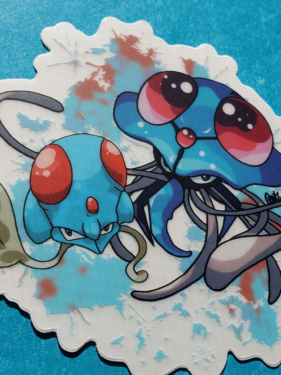Thumbnail: Tentacool Tentacruel | {Clear} Sticker