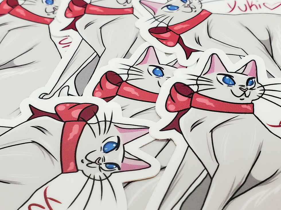 Thumbnail: Yuki | The Cat Returns | Sticker